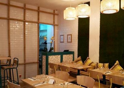 Meubles sur mesure professionnels Restaurants - Kinn Khao Thaï Street Food Paris