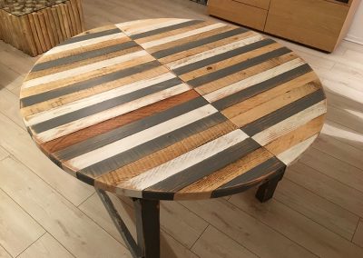 Table à diner extensible Ouessant - Mobilier sur mesure en bois